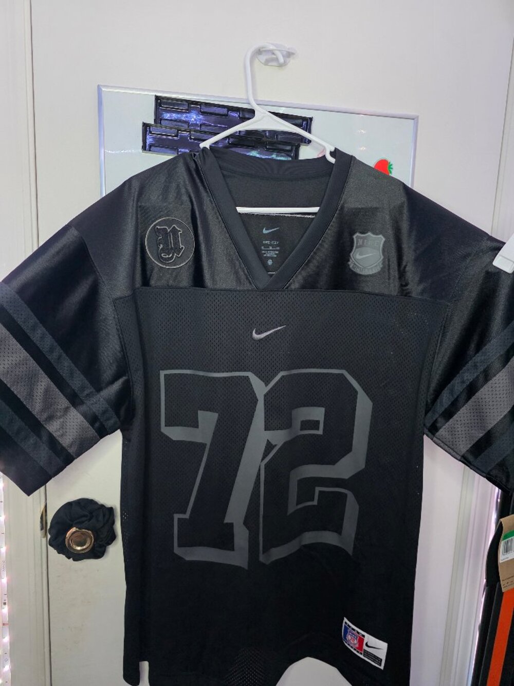 NEW Nike Sportswear Next Up Lifestyle Football Jersey Black Men's XL IH7492-010 - Picture 2 of 12